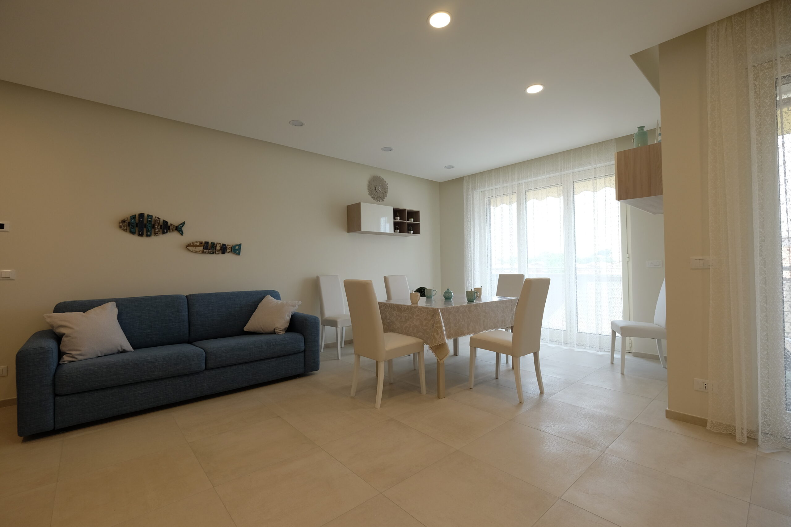 Sala con finestra Appartamento Pineto Vacanza Residence Claudia Luxury