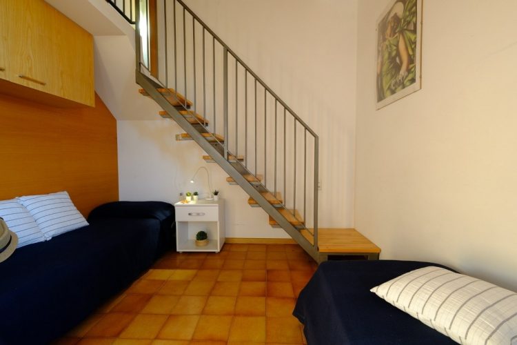 Camera doppia con due letti singoli Appartamento Pineto Vacanza Caterina Vista Mare